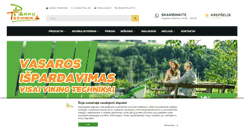 Desktop Screenshot of parkutechnika.lt
